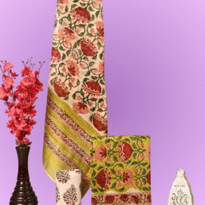 Tarana – Chanderi Silk Hand Block Suit